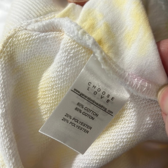 🆕Generation Love Kate Ruffle Pocket Tie Dye Sweatpants Joggers Loungers - Picture 9 of 11